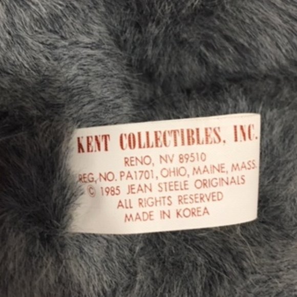 Vintage 1985 KENT Collectibles JOINTED TEDDY BEAR Couple 11" - Picture 7 of 16